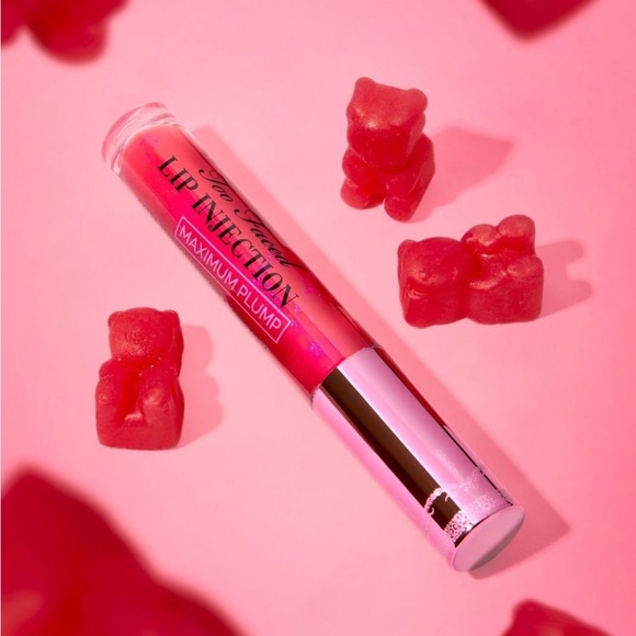 Too Faced Lip Injection Maximum Plump Gloss Yummy Bear Brand New in Box - Picture 6 of 6